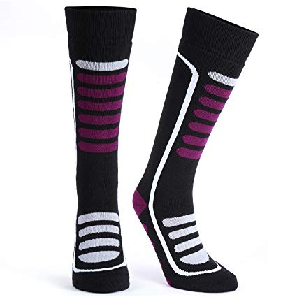 Andake Merino Wool Ski Socks High Performance Thermal Warm Winter Socks Outdoor Sport Snowboard Socks