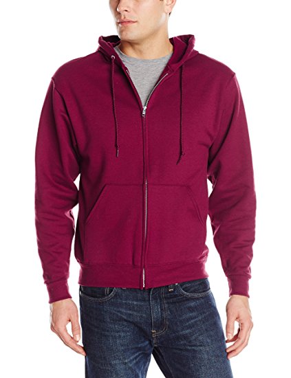 Jerzees Men's Adult Full-Zip Hooded Sweatshirt