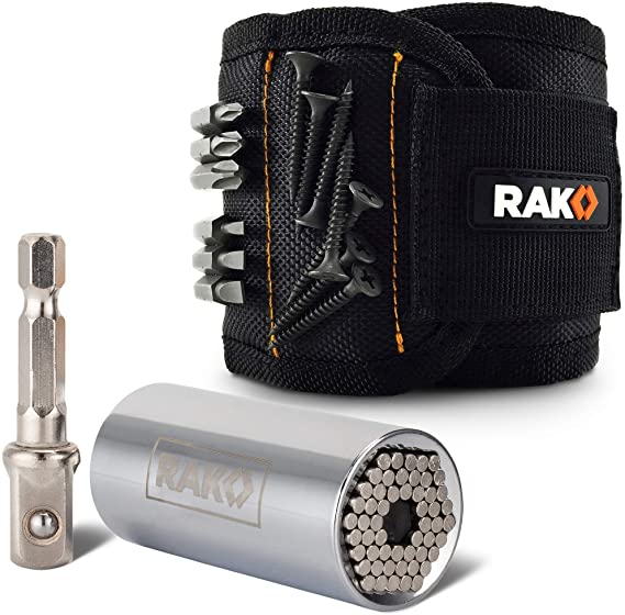 RAK Universal Socket Grip Bundle with Magnetic Wristband