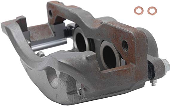 ACDelco 18FR1381 Professional Front Driver Side Disc Brake Caliper Assembly without Pads (Friction Ready Non-Coated), Remanufactured