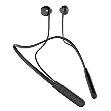 GEJIN Wireless Headphones, Neckband Bluetooth Headphones HD Stereo Bluetooth 4.1 Sport Sweatproof Earphones with Mic for iPhone/Android