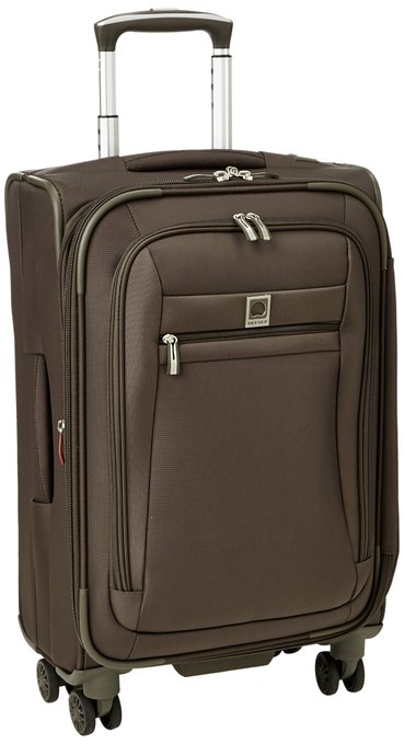 Delsey Luggage Helium Hyperlite Carry-On Expandable Spinner Trolley