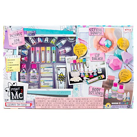 Project Mc2 Ultimate Spa Studio Science Kit For Making Your Own: Lip Balm, Crystal Soaps and Lotion
