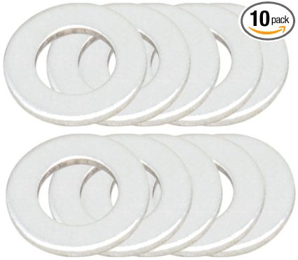 Bolt Motorcycle Hardware (DPWM12.20-10) M12 x 20mm Drain Plug Washer, (Pack of 10)