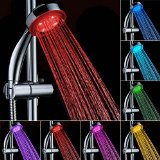 7 LED Colors Fading Shower Head Bathroom Showerheads Gradient Color