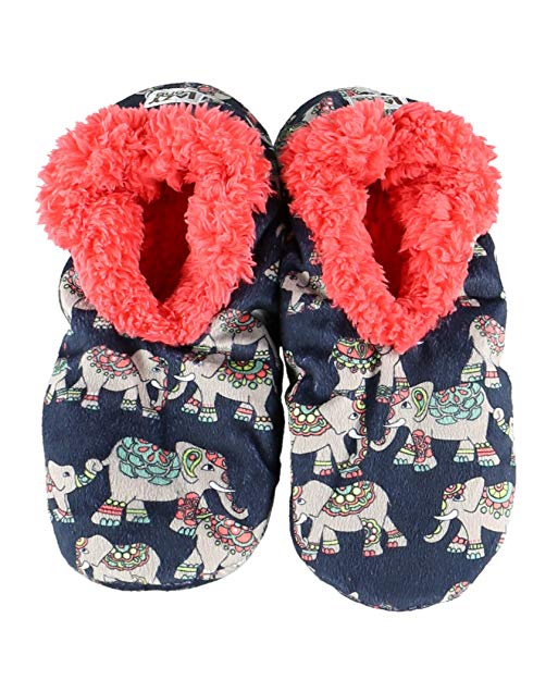 Womens Plush Fuzzy Feet Slippers by LazyOne | Ladies Soft Fuzzy House Slippers