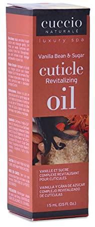 Cuccio Naturalé Vanilla Bean & Sugar Cuticle Revitalizing Oil - Super-Penetrating - Nourish, Comfort, De-Stress - Paraben/Cruelty Free, w/Natural Ingredients/Plant Based Preservatives - 0.50 oz