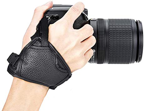 Camera Hand Strap - Dual Camera Strap Wrist Strap Stabilizer with Quick Release Clip for Canon, Nikon, Sony and More DSLR, Mirrorless Cameras - Prevent Accidental Drops