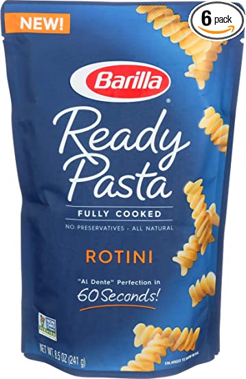 Barilla, Pasta Rotini Ready To Eat, 8.5 Ounce