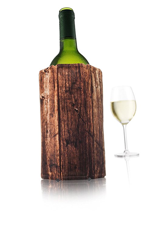 Vacu Vin Rapid Ice Wine Cooler - Wood