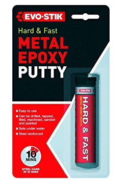 Evo-Stik 320123 50g Hard and Fast Metal Epoxy Putty
