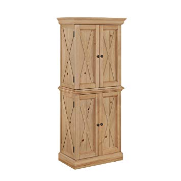 Home Styles 5524-69 Country Lodge Pantry, Honey Pine Finish