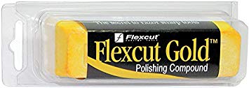 Flexcut Gold Polishing Compound, 6 Oz Bar, (PW11)
