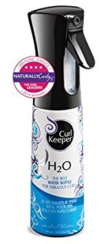 Curly Hair Solutions Curl Keeper H2O - The Best Water Bottle For Fabulous Curls, 12 oz.