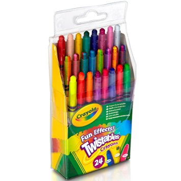 Crayola 24 Ct Twistables Fun Effect Crayons