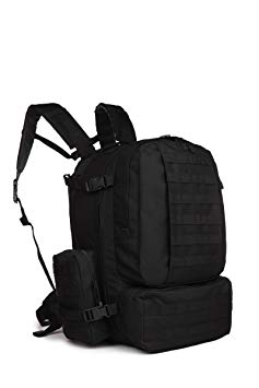50 -60 L Sport Outdoor Military Rucksacks Tactical Molle Backpack Camping Hiking Trekking assault 3-days backpack Bag 08007