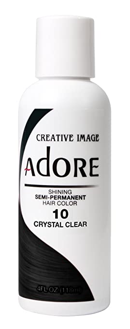 Adore Semi-Permanent Haircolor #010 Crystal Clear 4 Ounce (118ml)