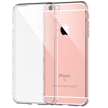 iPhone 7 Case, Gohitop Apple iPhone 7 Case 4.7 Inch Ultra Slim Soft Thin Flexible TPU Back Cover Transparent Rubber Case and Anti-Scratch Clear for iPhone 7 and iPhone 7 Plus 5.5 Inch