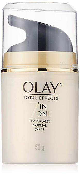 Olay Total Effects 7-in-One Anti Ageing Day Cream for Normal Skin with SPF 15, 50g