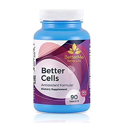 Better Cells,Anti-Aging, Herbal Antioxidant Combination Supplements, 90 Tablets