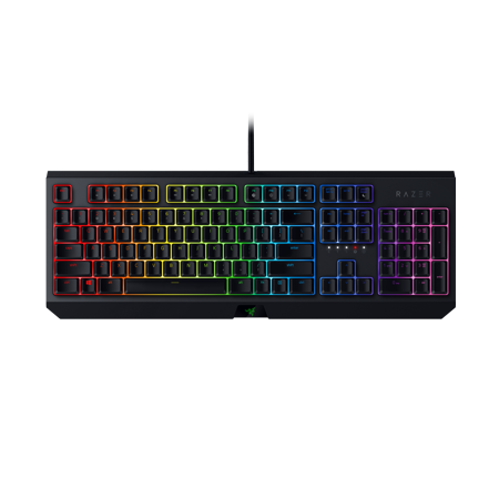 Razer Blackwidow Mechanical Gaming Keyboard 2019 - [Black][Customizable Chroma RGB Lighting][Green Mechanical Switches - Tactile & Clicky][Anti-Ghosting]