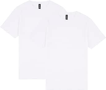 Gildan Camisa (Pack de 2) para Hombre