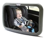 1 Back Seat Mirror - Baby and Mom Rear View Baby Mirror - Easily Watch your Precious Child In-Car - Adjustable Convex and Shatterproof Glass