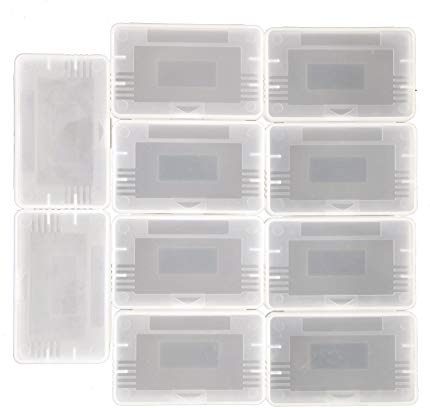 10 Pcs/Lot Clear Plastic Game Cartridge Card Box Case Cover For Game Boy GBA SP GBM