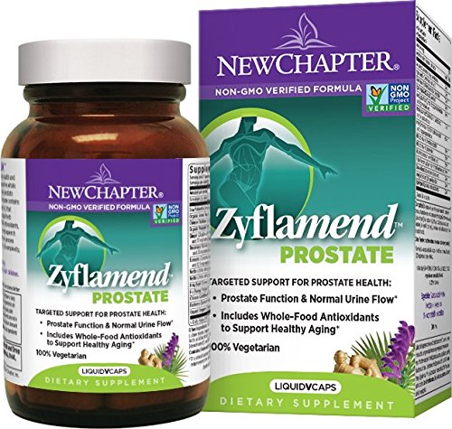 New Chapter Zyflamend Prostate, Vegetarian Capsule, 60 Count