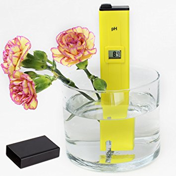 Digital PH Meter Tester Pen by Kiartten: This Waterproof pH Meter Does Far More Than Just Test Water! This Auto Pen Tester May Be Used For Water, Hydroponics, Pools, Spas and Other Water Based Applications. It’s Also Perfect for Wines, Urine Testing & More! Buy Now To Start Getting Your Perfect pH Readings Today!