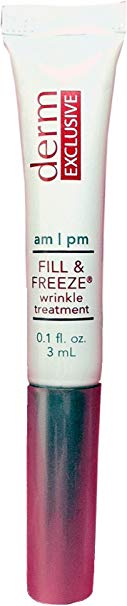 Derm Exclusive Fill & Freeze am/pm Wrinkle Treatment 0.1 fl. oz./3 mL