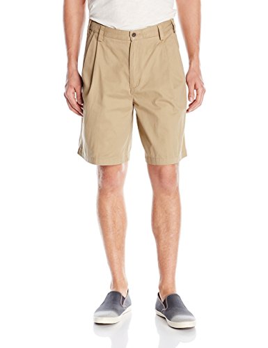 Geoffrey Beene Men's Washed Twill Pleated Short