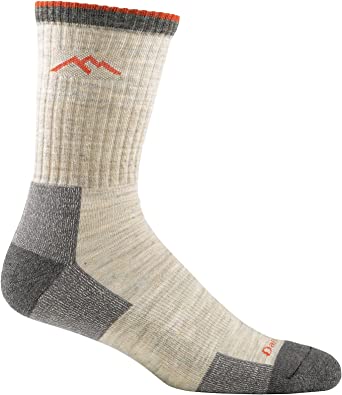 Darn Tough Hiker Micro Crew Cushion Sock - Men's Oatmeal Medium