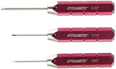 Dynamite Machined Hex Driver US Set Red