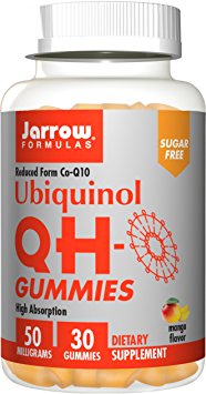 Jarrow Formulas High Absorbtion QH-Gummies, Promotes Energy Support and Cardiovascular Health,  30 Count