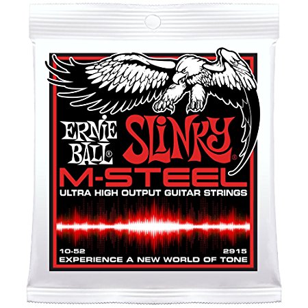 Ernie Ball M-Steel Skinny Top-Heavy Bottom Set, .010 - .052