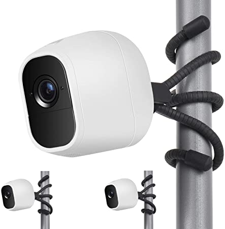 2 Pack Flexible Tripod for Arlo Pro 2, Arlo Ultra, Arlo Pro,Arlo Baby, Arlo Pro 3, Arlo Go,Arlo Wall Mount Bracket,Attach Your Arlo Home Security Camera Everywhere