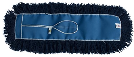 Nine Forty Industrial Strength Premium Nylon Dust Mop Refill – Dust Mop Heads Replacement (24" Wide X 5")