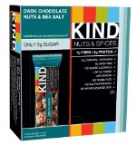KIND Nuts and Spices Dark Chocolate Nuts and Sea Salt 14 Ounce 12 Count