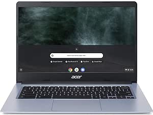 Acer Chromebook 314 CB314-1H-C66Z Laptop, Intel Celeron N4000 Dual-Core Processor, 4GB Memory, 32GB eMMC