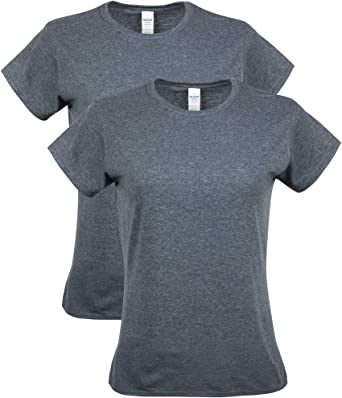 Gildan Women's Softstyle Cotton T-Shirt, Style G64000l, 2-Pack