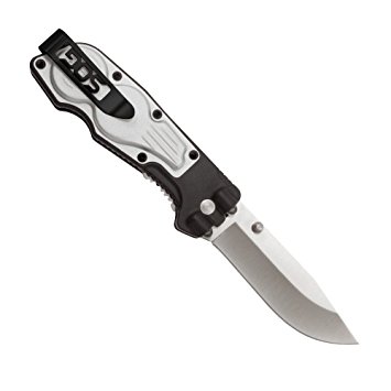 SOG Specialty Knives & Tools BladeLight Folder Mini Folding Knife with 3-inch, 4 LEDs for 53 Lumens