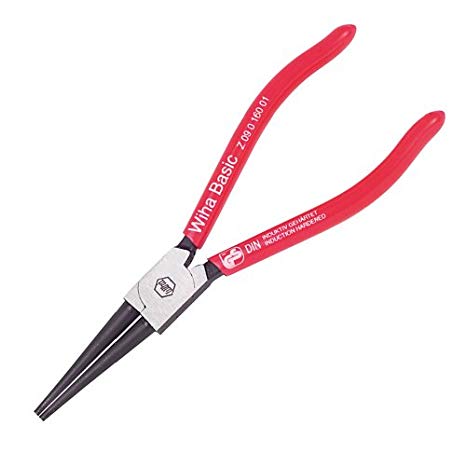 Wiha 32633 Long Round Nose Pliers, 6.3-Inch