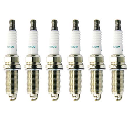 New Set of 6 Spark Plug Replacement for Lexus GS350 IS250 IS350 90919-01249 FK20HBR11