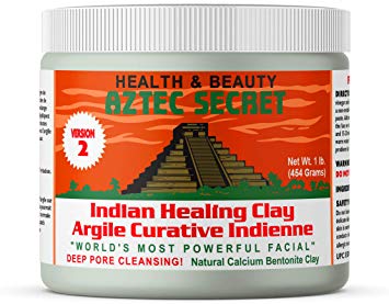 Aztec Secret - Indian Healing Clay 1 lb. (454 grams) - Deep Pore Cleansing Facial & Body Mask - The Original 100% Natural Calcium Bentonite Clay - New Version 2