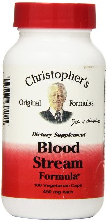 Dr Christopher Blood Stream Formula 100 vegetarian caps 450 mg