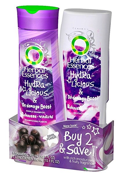 Herbal Essences Hydralicious Reconditioning Shampoo and Conditioner Set For Dry/Damaged Hair