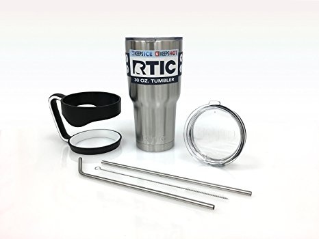 RTIC Tumbler Bundle w/Brrr Handle Combo (30 Ounce Rtic w/Brrr Tumbler Handle Kit)