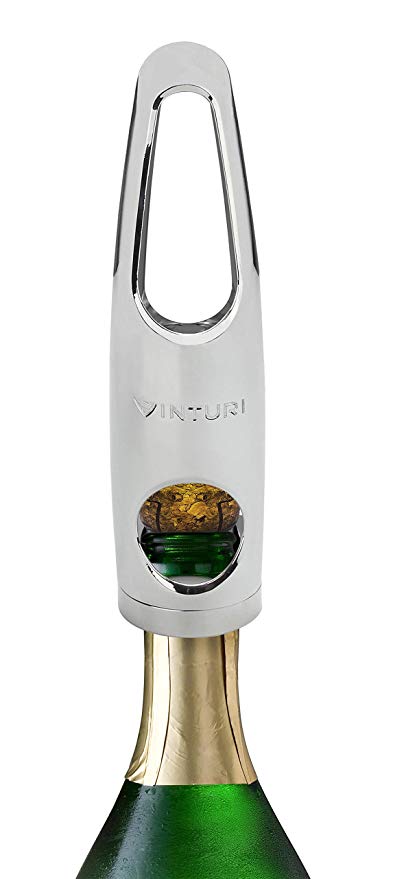 Vinturi V9034 Champagne Opener, one size, silver