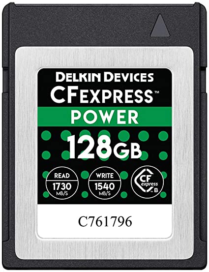 Delkin 128GB CFexpress Type-B POWER メモリーカード DCFX1-128